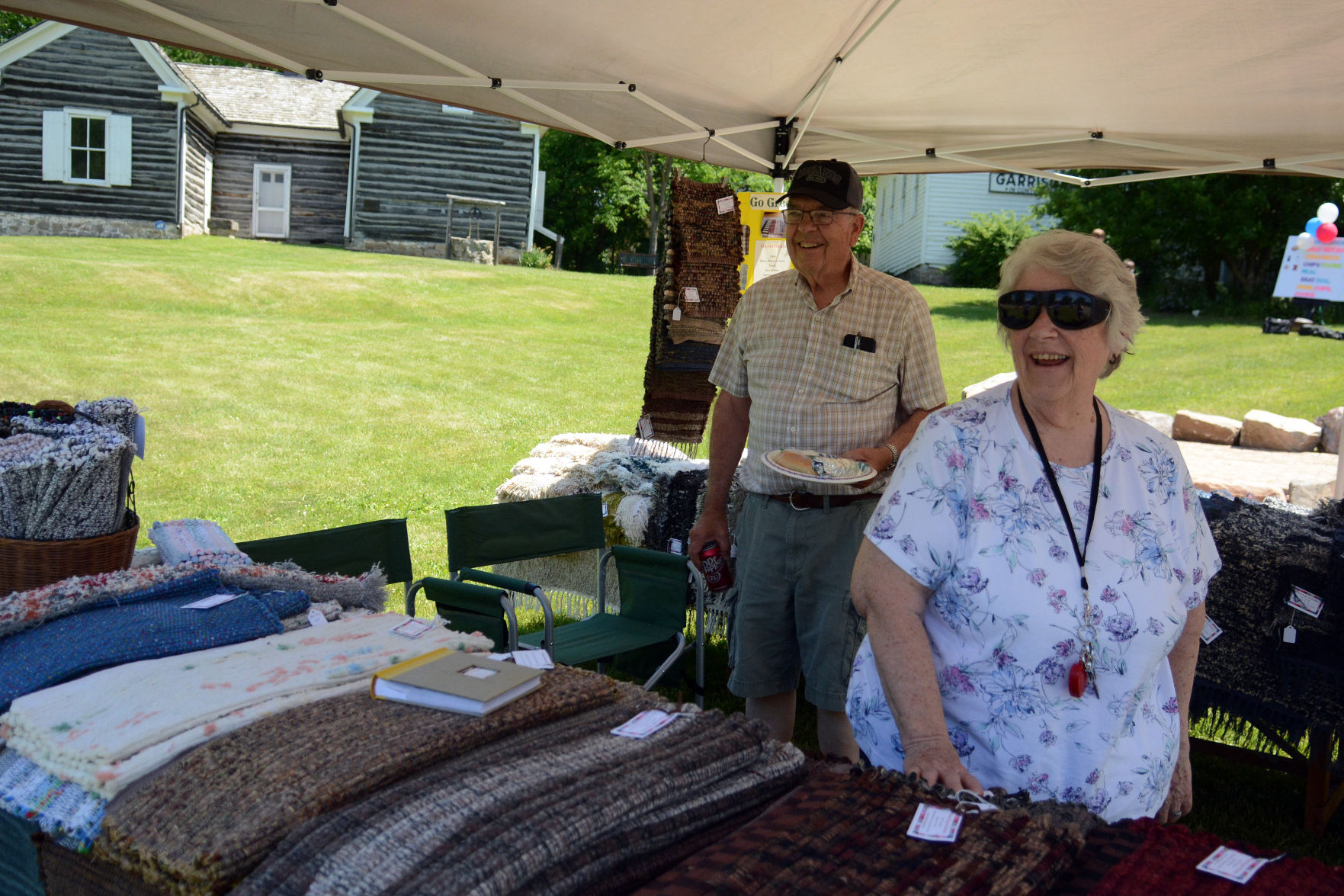 Wisconsin Territory Day at Fort Winnebago Surgeons Quarters